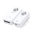 Miniatyrbild 1 av 6: TP-LINK TL-WPA1300P KIT - 1300 Mbit/s - IEEE 1901, IEEE 802.3, IEEE 802.3u - Gigabit Ethernet - 10,100,1000 Mbit/s - Wi-Fi 5 (802.11ac) - 1a,1801. ,Wi