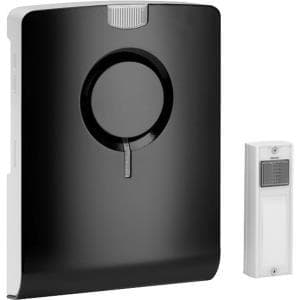 Grothe ECHO - Sort - Hvid - Trådløs - 868.35MHz - 500m - 86dB - IP54 (43501)