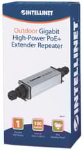 Miniatyrbild 8 av 8: Intellinet Outdoor Gigabit High-Power PoE+ Extender Repeater - Repeater - GigE - 10Base-T, 100Base-TX, 1000Base-T - RJ-45 / RJ-45 - upp till 100 m