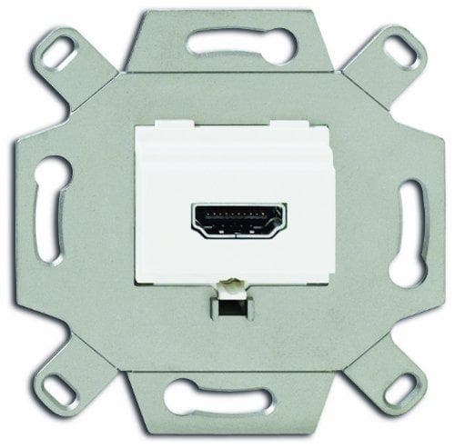 Busch-Jaeger 0261/32 HDMI-koblingsboks med skrueterminaler og trækaflastning