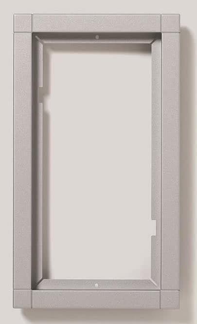 Siedle KR 611-2/1-0 SM - ram - silver - Siedle - aluminium - yta - 131 mm (200016831-00)