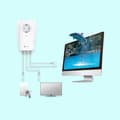 Miniatyrbild 3 av 3: TP-Link TL-PA8033P KIT - Powerline utan WiFi - 2-pack - NL