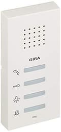 Miniatyrbillede 1 af 4: Gira 125027 påbygget hjemmestationsprofil 55 ren hvid halvblank