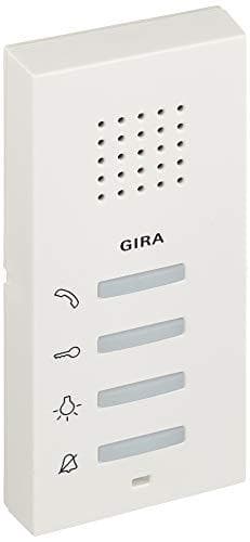 Gira 125027 påbygget hjemmestationsprofil 55 ren hvid halvblank