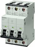 Miniatyrbillede 1 af 5: Siemens miniatureafbryder 70 tilbehør 10 kA curva-b 3-polet 40 A