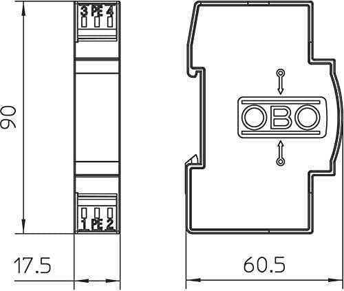 Åskskydd 120V AC TKS-B (5097976)