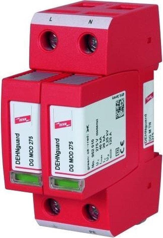 DEHN DG M TN 275 230V Rød spændingsbeskyttelse (DG M TN 275)
