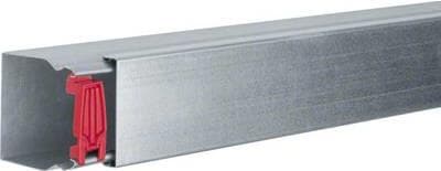 Hager LFS600600VERZ kabelkanal elinstallationskanal (L x B x H) 2000 x 60 x 60 mm 1 stk galvaniseret (LFS600600VERZ)