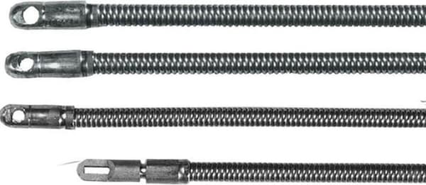 Wymefa trækfjeder - 20m - knop glat 2x m/w