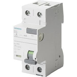 Siemens FI katkaisija 2-napainen 16 A 230 V 5SV3111-6KL (5SV3111-6KL)
