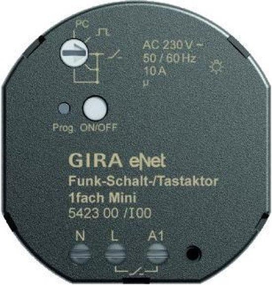 GIRA radiokontakt/knapaktuator Mini 1-gang 542300 (542300)