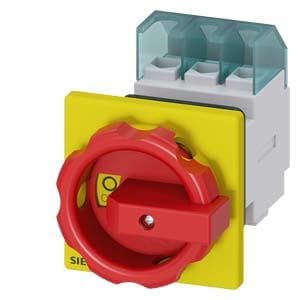 Siemens 3LD2154-0TK53. AC-tulotaajuus: 50/60 Hz, Nimellisvirtalähtö: 25 A, Kytkentäkapasiteetti: 640 A. Tuotteen väri: Punainen, Keltainen. Leveys: 67