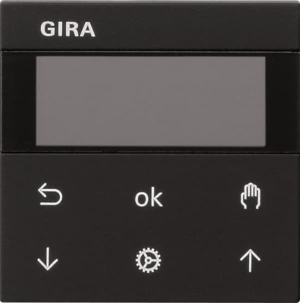 Gira persienner og timer sw S3000 display 5366005 (5366005)