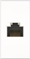 Kindermann 7464000927. Sokkeltype: RJ-45, Modulantal (max): 1 modul(er). Farve på produkt: Hvid, Materiale: Plast. Dybde (min): 4,7 cm (7464000927)