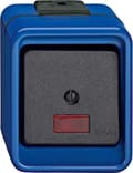 Miniatyrbillede 1 af 2: Trykknap 1V - Lav kontakt - Blå - Slagfast - Schneider Electric - 375975