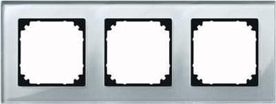 Merten 489360. Farve på produkt: Sølv, Mærkekompatibilitet: Universal, Materiale: Glas (489360)