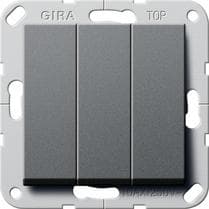 GIRA 284428 elektrisk strömbrytare 1P antracit (284428)
