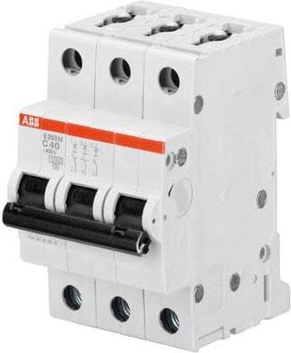 ABB S203M-C16 Katkaisija Pienoisvirtakatkaisija C Tyyppi 3 3 moduuli(t) (2CDS273001R0164)