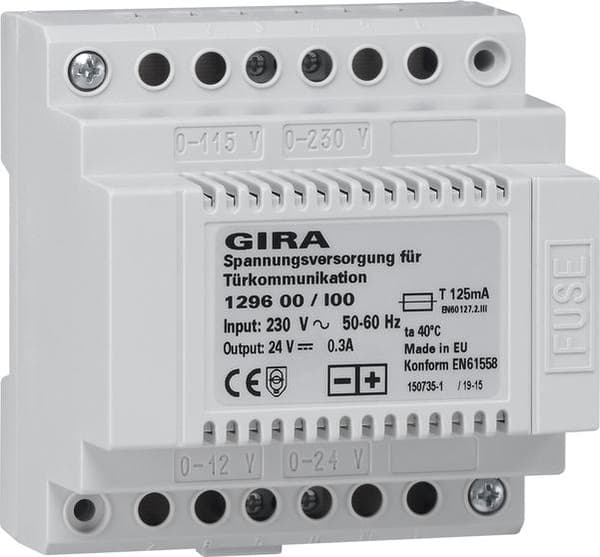 GIRA 1296 00 Nettransformer Grå (129600)