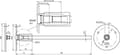 Miniatyrbillede 2 af 2: Dehn 478011 – Fixed Point/eller Terrestrial M10/12 Axle Niro V4 A ST/tZn