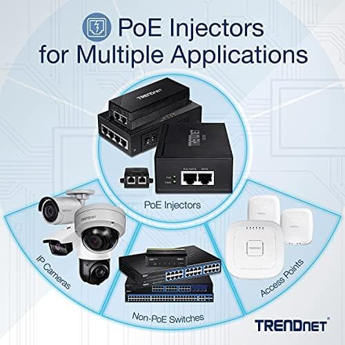 TRENDnet TPE-117GI - Tehosuutin - 60 wattia - Lähtöliittimet: 1 (TPE-117GI)