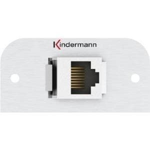 Kindermann 7441000526 RJ-45 aluminiumsfatning (7441000526) Aluminium