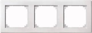 MERTEN stel tredobbelt 484319 M-SMART polar hvid 484319 484319 (484319)