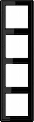 Miniatyrbillede 2 af 4: Cover Jung LS984SW 4-vejs Stel Sort