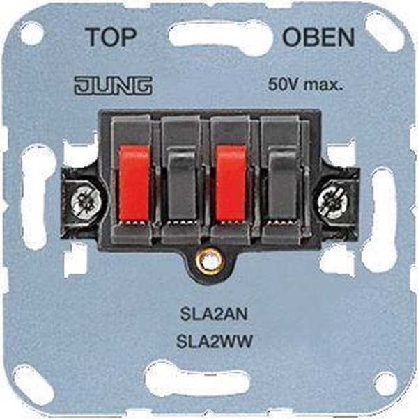 Jung Outlet Component Speaker Junction Box - 25-50 Volt DC