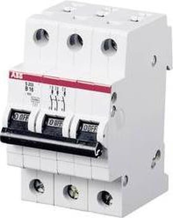 ABB 2CDS253001R0255 S203-B25 Afbryder 3-polet 25 A