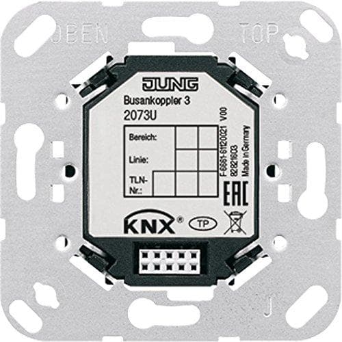 Jung KNX väyläliitin 2073 U 3-ruuvikiinnitteinen väyläjärjestelmäliitin 4011377158986