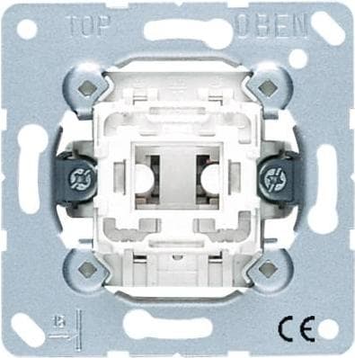 Jung-knap 533U 1-polet skiftekontakt, 250 V