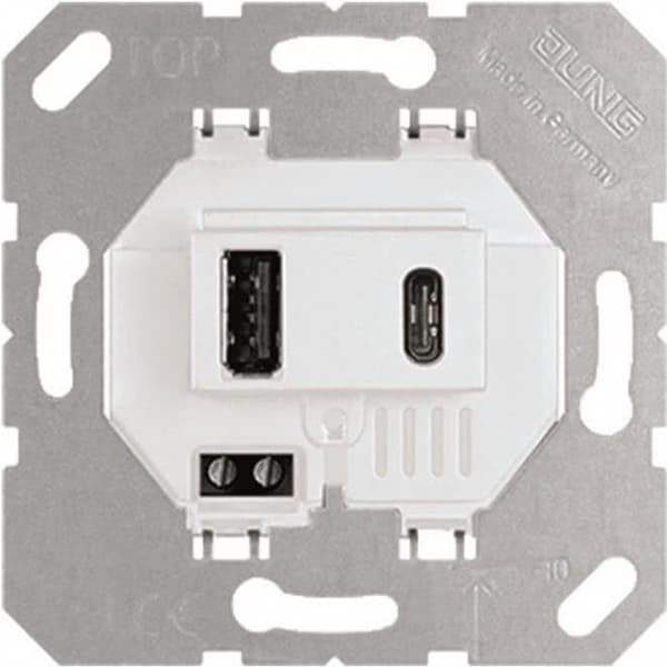 Jung USB-oplader USB15CAWW (USB15CAWW)