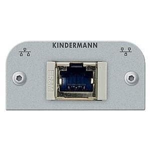 Kindermann Cat 6 (RJ45) 7441-423 54x54 isoleringsforskydningsteknologi (7441000423) Sølv