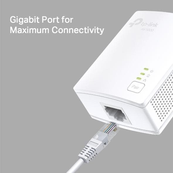TP-LINK TL-PA7019 KIT 1000 Mbit/s Inbyggd Ethernet-port Vit (TL-PA7019 kit(DE))