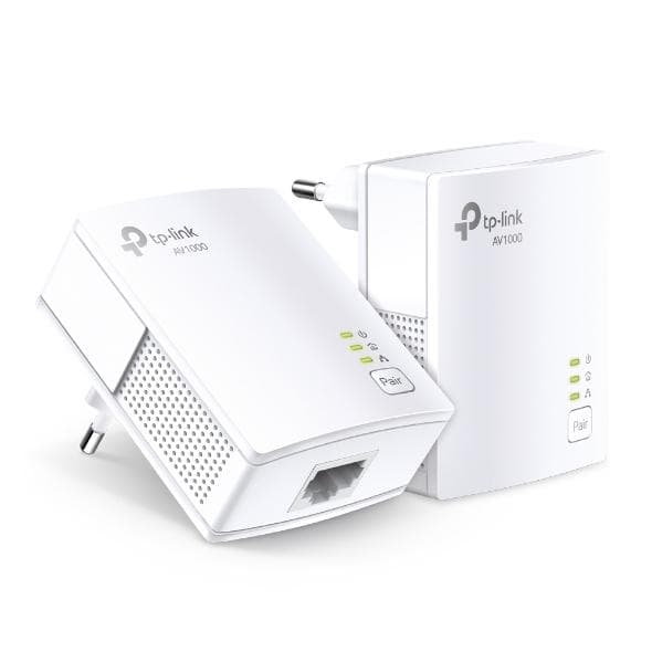 TP-LINK TL-PA7019 KIT 1000 Mbit/s Sisäänrakennettu Ethernet-portti Valkoinen (TL-PA7019 Kit(DE))