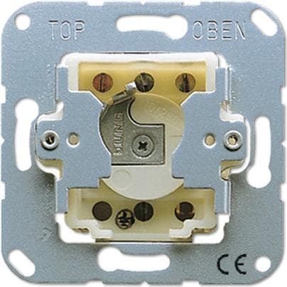Jung nøgleafbryder 10AX 250V 1-pol. CD133.18WU (CD133.18WU)