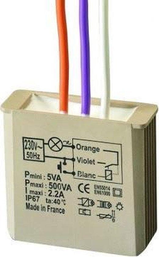 GROTHE MTV500E infälld dimmer (5454052)