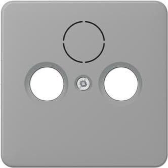 Jung cover gr til antennestik CD 561 SAT gr (CD561SATGR)