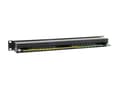 Pikkukuva 2 / 5: Varusta Cat.6 suojattu Patch Panel - musta - 10/100/1000Base-T(X) - Gigabit Ethernet - 1000 Mbit/s - RJ-45 - Cat6 - musta (326417)