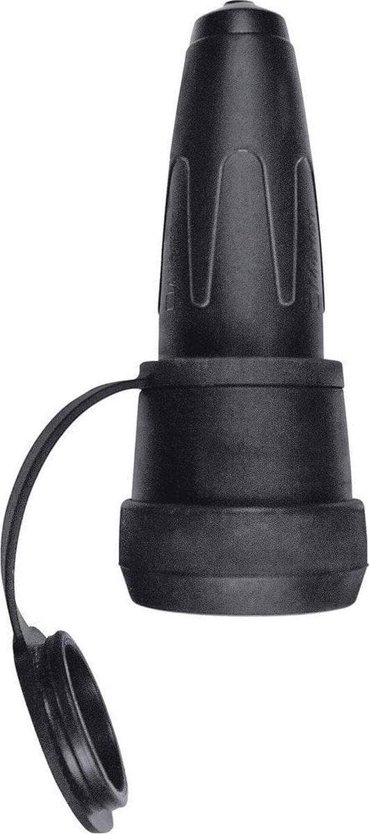 Merten 173051 Koppling med skyddsjord Gummi 250 V Svart IP44