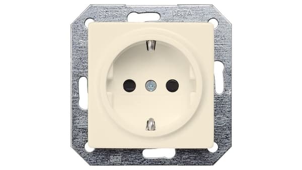 Fatning Schuko 5UB1558 elektrisk hvid (5UB1558)