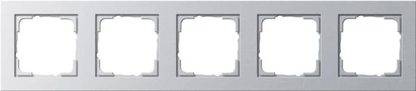 GIRA stel 5f farve alu E2 021525 (021525)