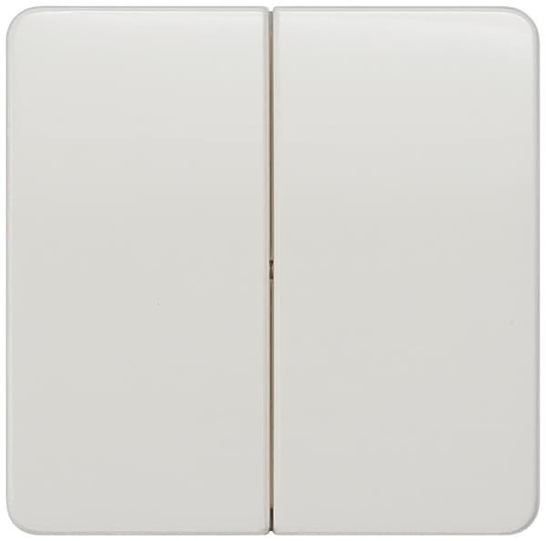 Serie rocker 5TG7805 dubbel neutral titan vit (5TG7805)