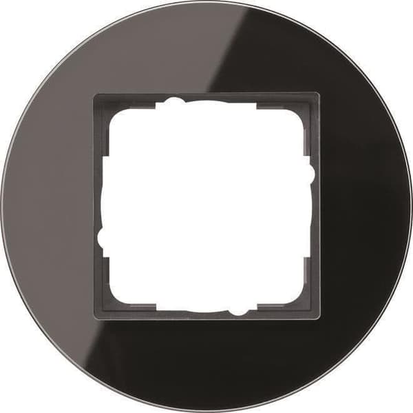 GIRA 0211135 0211135 dækramme 1f Studio G sort (211135)