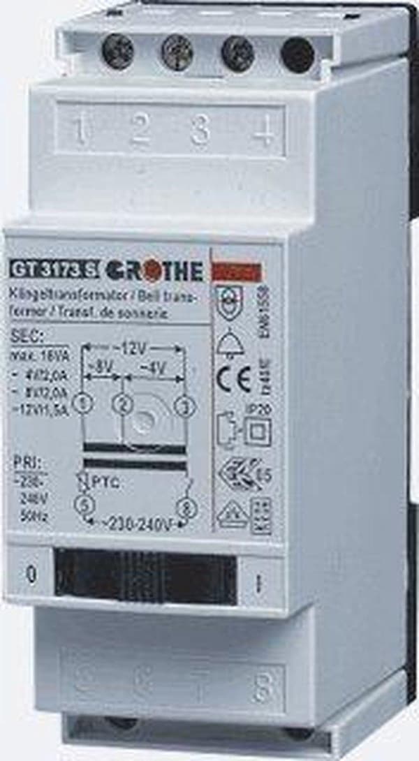 Grothe- Beltransformer beltravo 230v - inklusive för Google Nest Hello