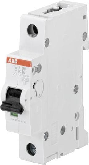 ABB automatsäkring 2A S201-K2 per M kompakt 1-polig K-karakteristik S201-K2 (2CDS251001R0277)