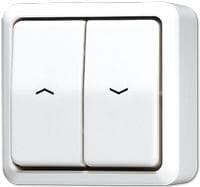 Jung 609 VA WW elektrisk kontakt 1P hvid (609VAWW)