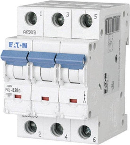 EATON miniatureafbryder 3-polet. C20A (236427)