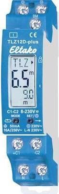 Eltako TLZ12D-plus 23100800 digitalt justerbar trappelystimer, 10x2x5 cm